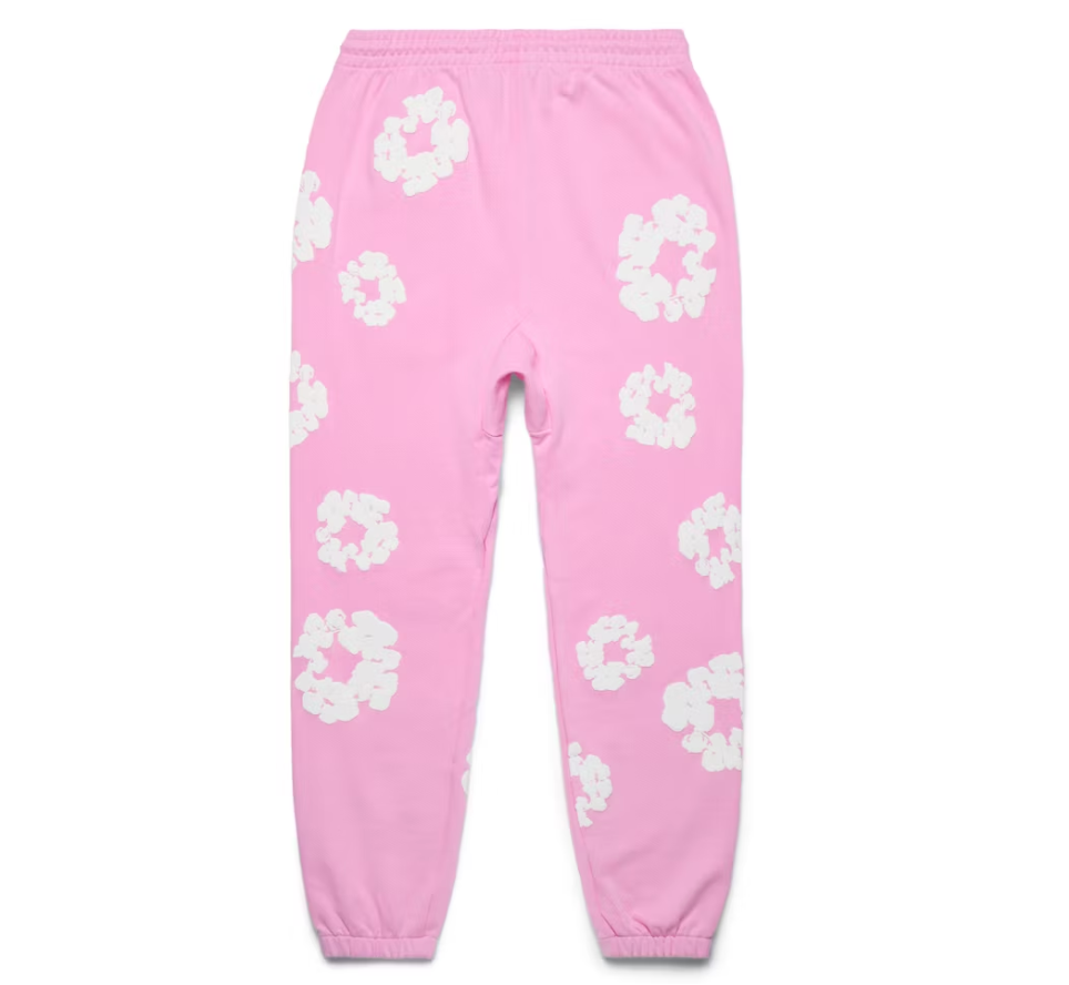 Denim Tears The Cotton Wreath Sweatpants Pink