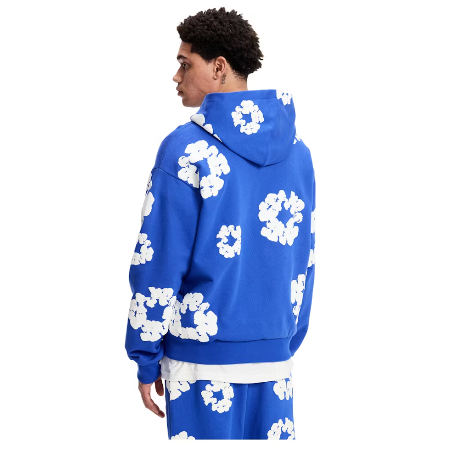 Denim Tears The Cotton Wreath Hoodie Royal Blue