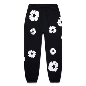 Denim Tears The Cotton Wreath Sweatpant Black