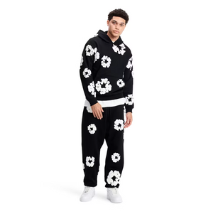 Denim Tears The Cotton Wreath Sweatpant Black