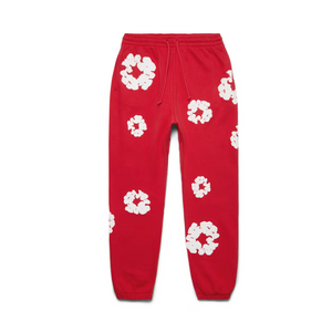 Denim Tears The Cotton Wreath Sweatpant Red