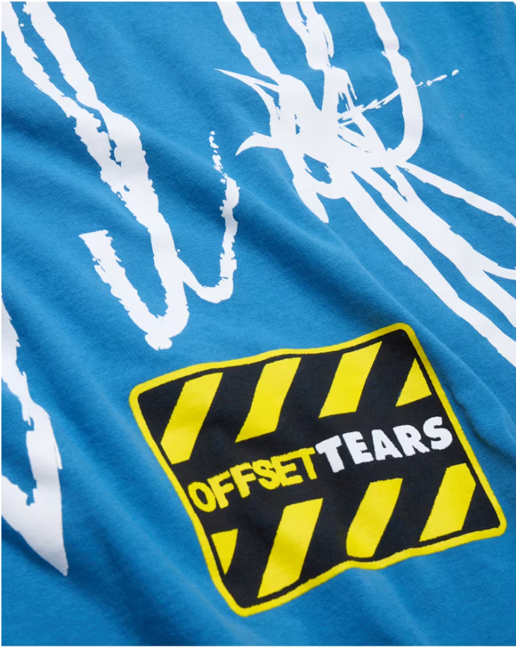 Denim Tears x Offset Set It Off #2 T-shirt Blue